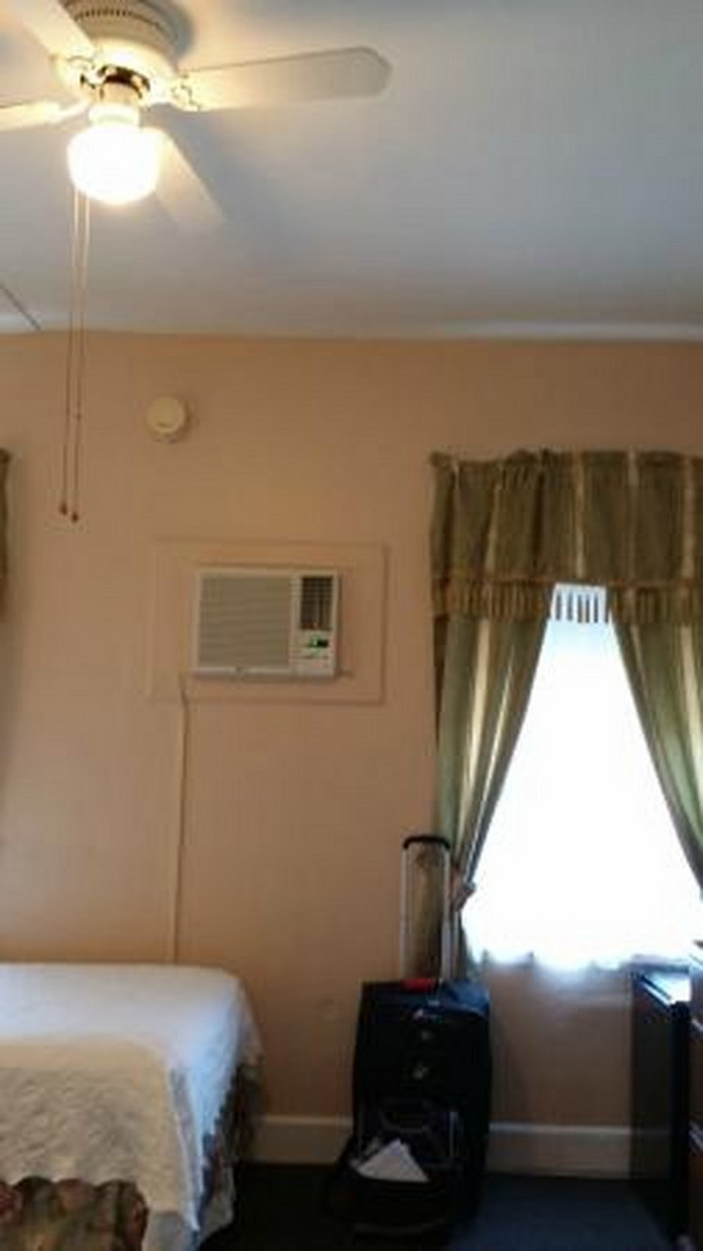 Room wall air conditioner and ceiling fan
