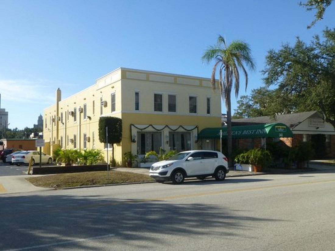 The Inn On Third viewed from across the road